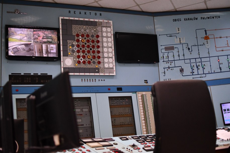 Paliwem dla reaktora "Maria" jest uran-235 /Paweł Balinowski /RMF FM