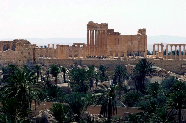 Palmyra zostało założone 2 tys. lat temu w oazie /SANA /PAP/EPA