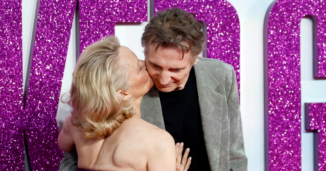 Pamela Anderson i Liam Neeson /John Phillips
