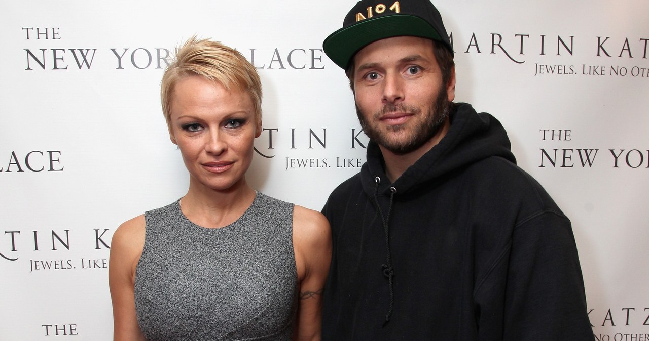 Pamela Anderson i Rick Salomon /Donald Bowers/Getty Images For Fox Atomic /Getty Images