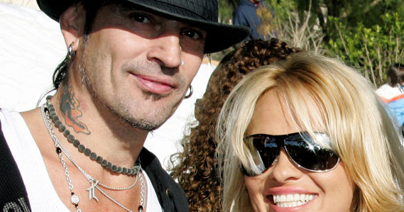 Pamela Anderson i Tommy Lee, fot. David Livingston &nbsp; /Getty Images/Flash Press Media