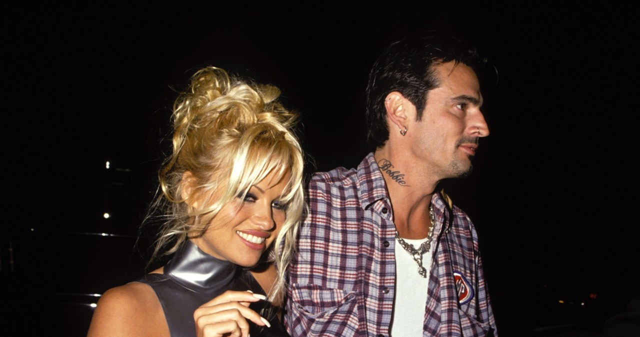 Pamela Anderson i Tommy Lee /Vinnie Zuffante / Stringer /Getty Images