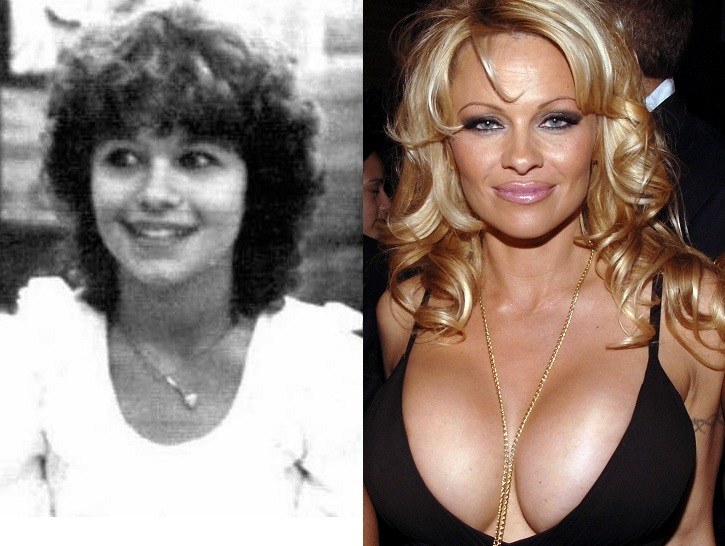Pamela Anderson kiedyś i dziś /Andrew H. Walker/materiały prasowe /Getty Images