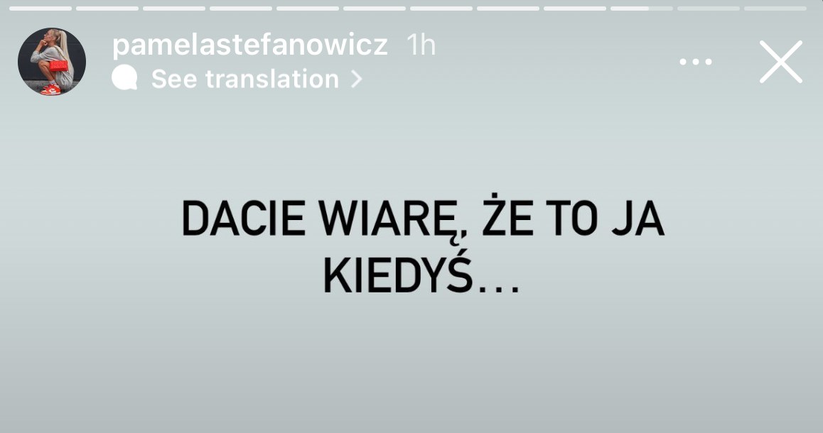 Pamela Stefanowicz w czarnych włosach /Instagram /Instagram