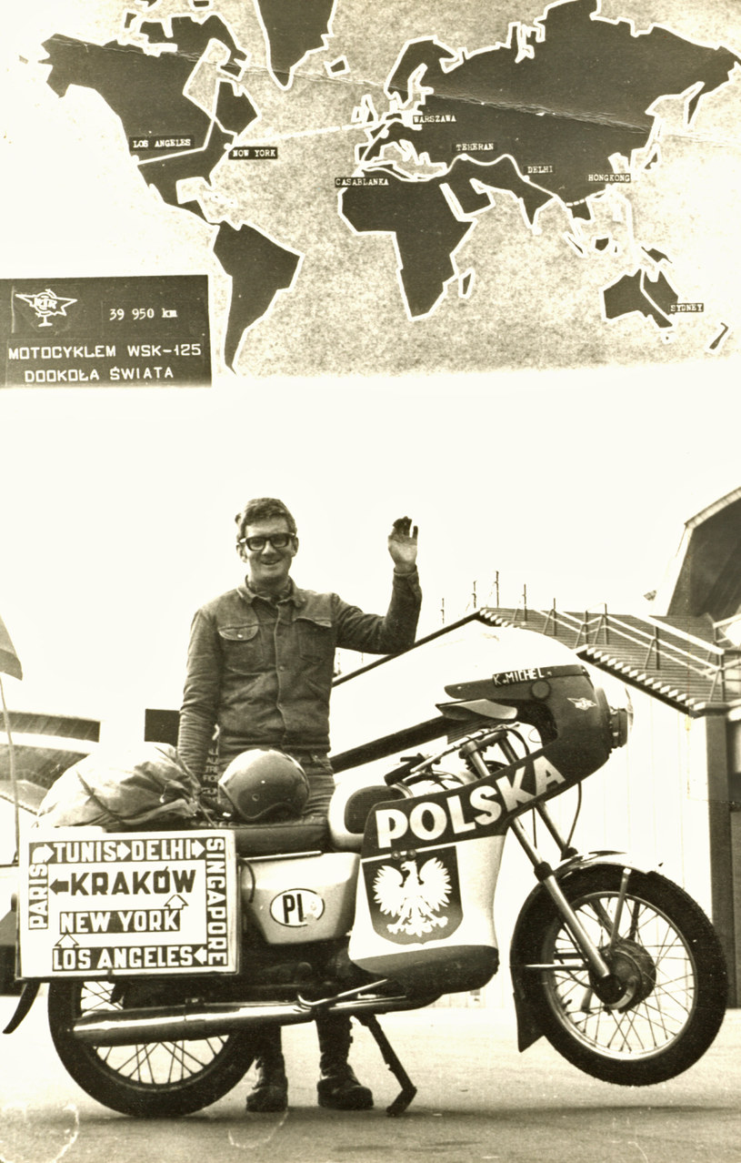 Pamiątkowe zdjęcie po zakończeniu wyprawy dookoła świata /Archiwum Tomasza Szczerbickiego