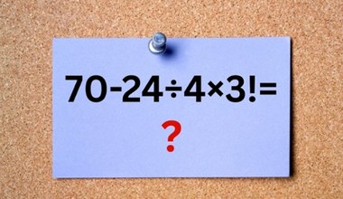 Pamiętasz lekcje matematyki ze szkoły? W tej zagadce mogą ci się przydać