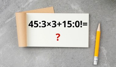 Pamiętasz tę wiedzę ze szkoły? Zagadka matematyczna to sprawdzi