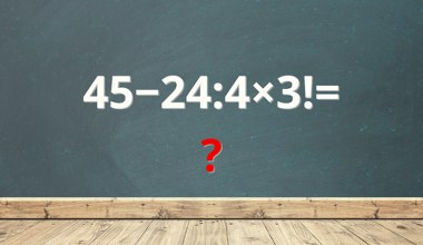 Pamiętasz to ze szkoły? Tu trzeba znać jedną ważną zasadę 