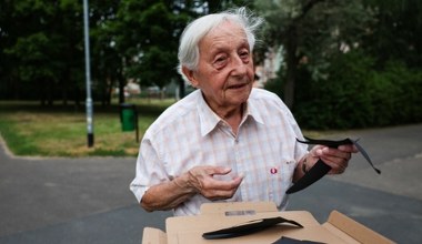 Pan Adam z Poznania ma 94 lata. Większość życia poświęcił ochronie jerzyków