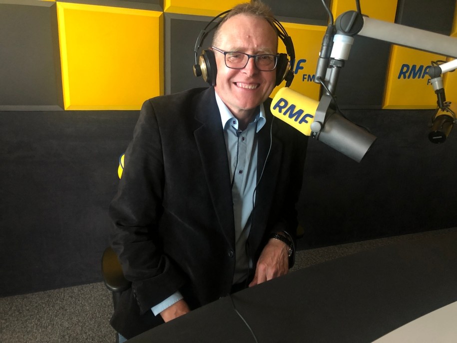 Pan Eugeniusz w studio RMF FM /Michał Dobrołowicz /RMF FM