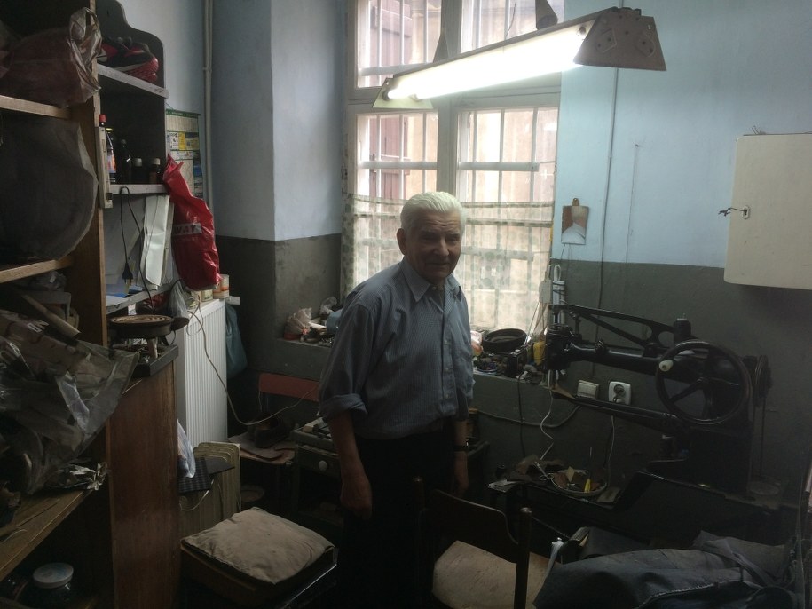 Pan Jan w swoim warsztacie /Krzysztof Kot /RMF FM