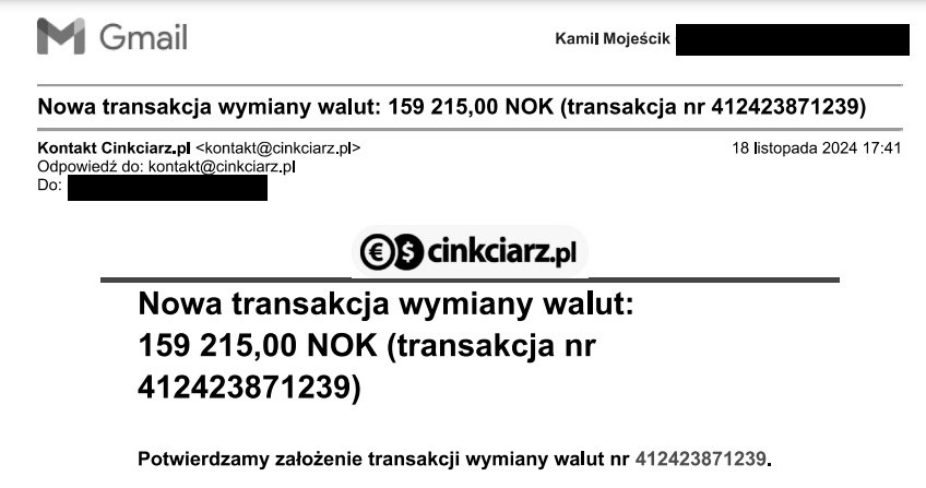 Pan Kamil nie wie, kiedy otrzyma należne pieniądze /Materiały autorki /INTERIA.PL