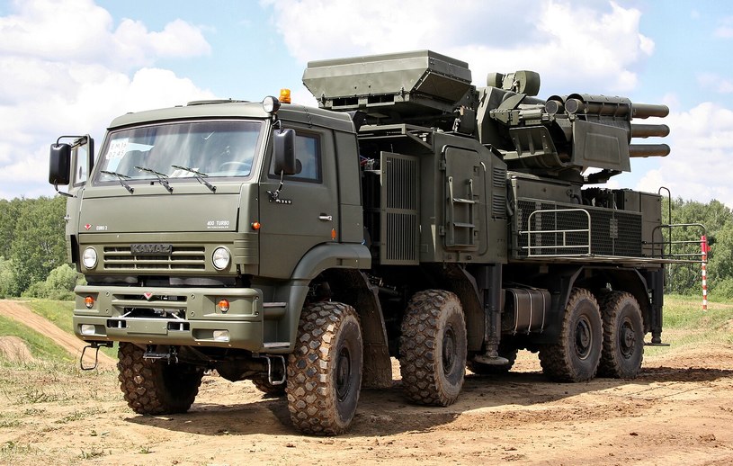 Pancyr-S1 jest wykorzystywany przez Rosję od samego początku wojny w Ukrainie /Vitaly Kuzmin /Wikimedia