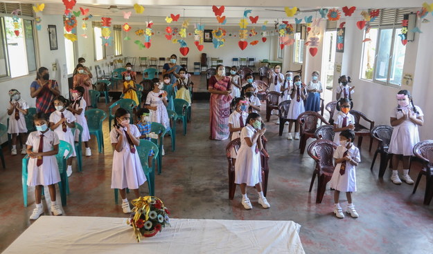 Pandemia na Sri Lance /CHAMILA KARUNARATHNE /PAP/EPA