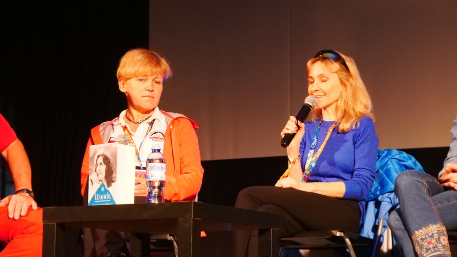 Panel o Wandzie Rutkiewicz na Festiwalu Górskim /Krzysztof Nepelski /RMF FM