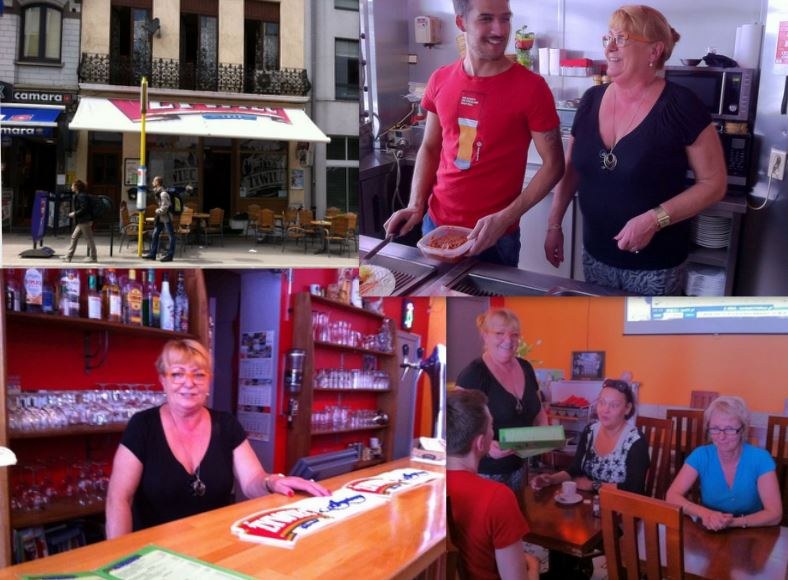 Pani Basia w swojej restauracji w Brukseli /Katarzyna Szymańska-Borgignon /RMF FM