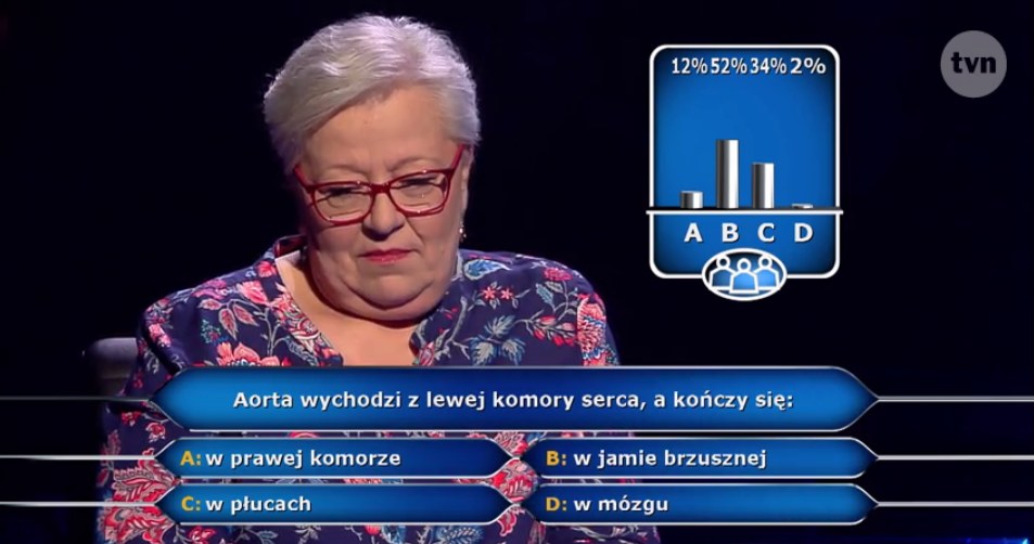 Pani Maria zaufała publiczności, dzięki czemu wygrała 75 tysięcy złotych /materiały prasowe