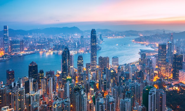 Panorama Hongkongu. /Shutterstock