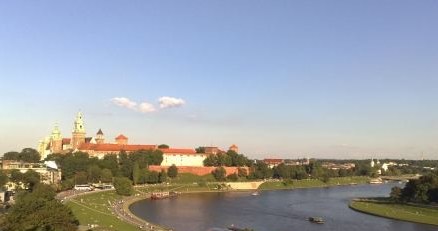 Panorama Krakowa sfotografowana N82. Jakość - jak na standardy telefonów - naprawdę zaskakuje! /INTERIA.PL