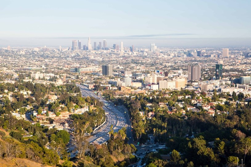 Panorama Los Angeles. /Chris Putnam / Zuma Press / Forum /Agencja FORUM