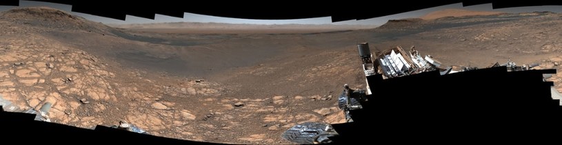 Panorama Marsa zarejestrowana przez łazika Curiosity /NASA