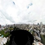 Panorama Tokio o rozdzielczości 600 000 x 300 000 pikseli