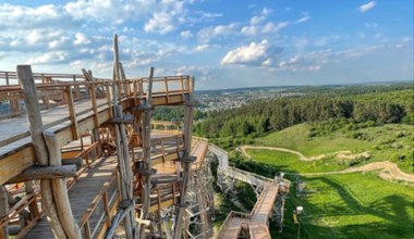 Panorama Warmii i Mazur jak z pocztówki. Niecałą godzinę od Olsztyna 