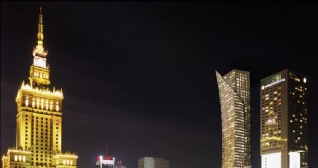 Panorama Warszawy z budynkiem przy Złotej 44 /Informacja prasowa