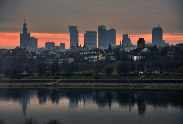 Panorama Warszawy /PAP/Andrzej Rybczyński  /PAP