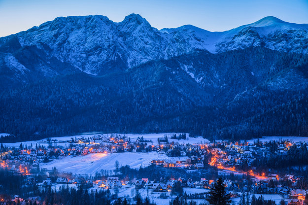 Panorama Zakopanego i Giewontu /Shutterstock