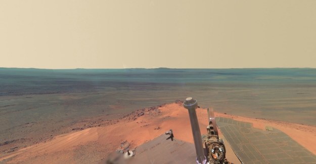 Panormama Marsa "oczami" jednego z łazików /materiały prasowe