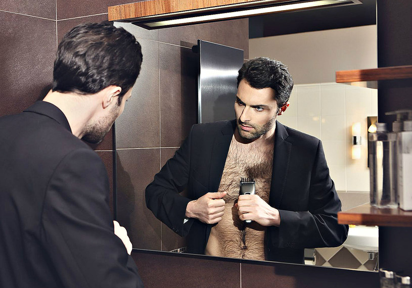 Panowie coraz częściej myślą o goleniu innych części ciała - i to w pełni profesjonalny sposób /123RF/PICSEL
