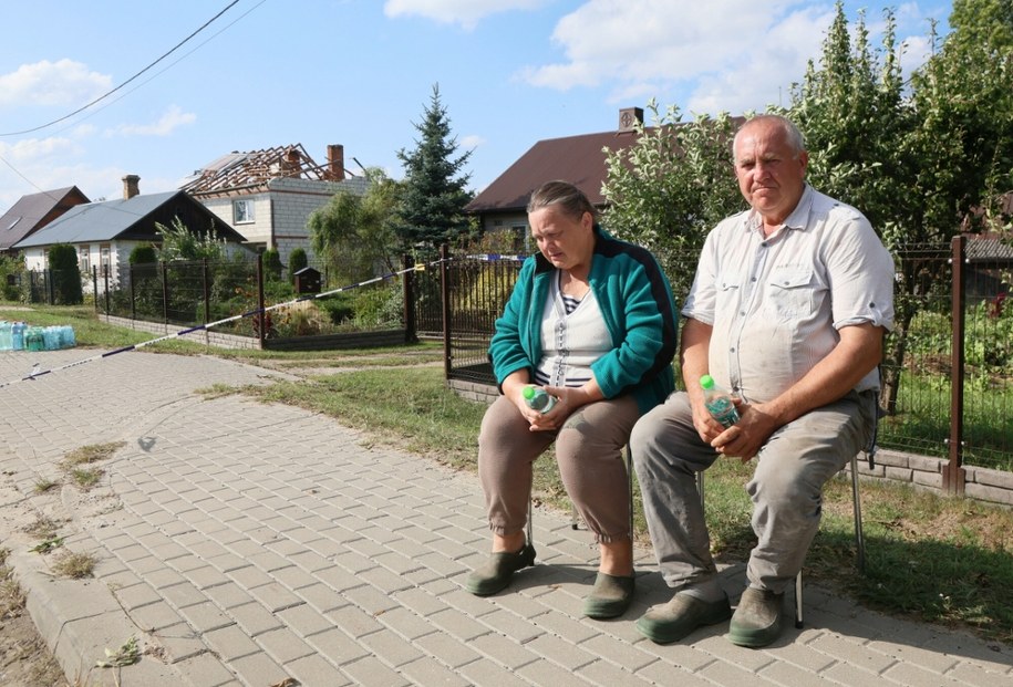 Państwo Wesołowscy przeżyli chwile grozy /Wojciech Olkusnik/East News