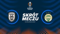 PAOK - Ferencvaros. Skrót meczu. WIDEO