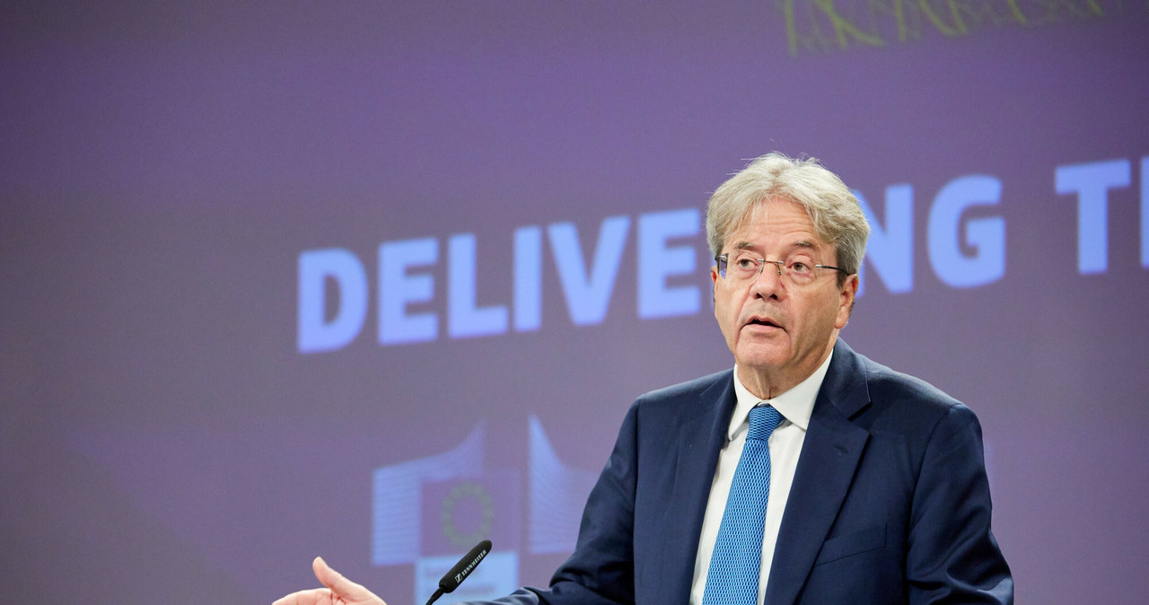 Paolo Gentiloni, unijny komisarz ds. gospodarczych. /Xinhua News /East News