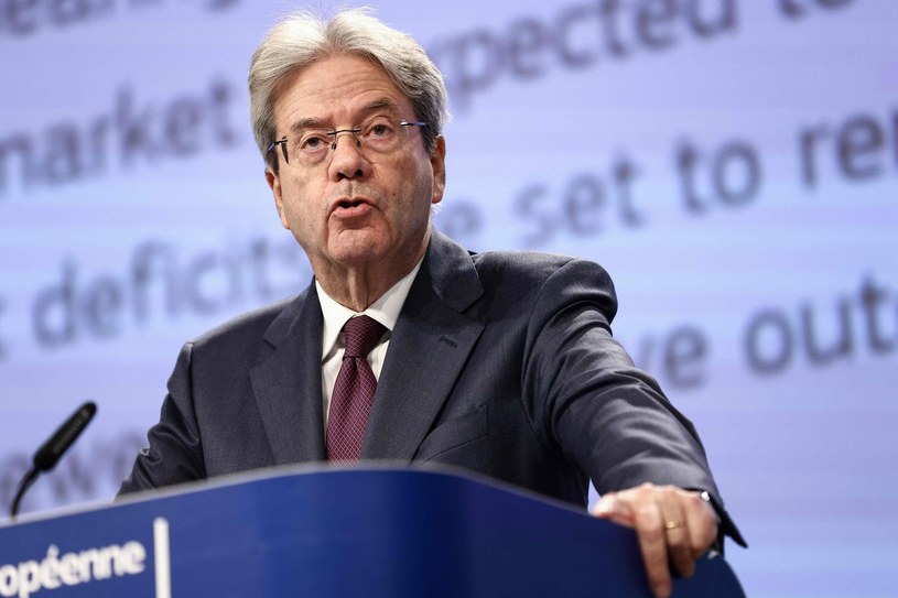 Paolo Gentiloni, unijny komisarz ds. gospodarki /AFP