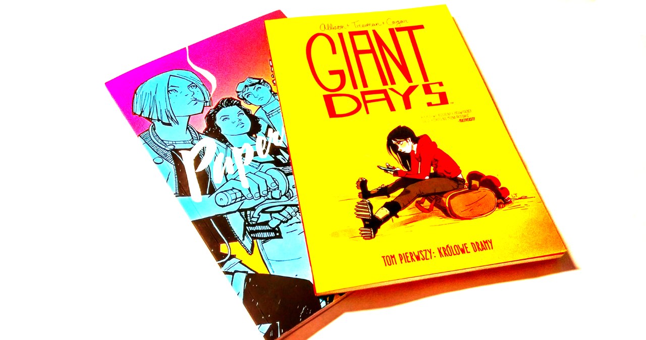 Paper Girls i Giant Days - gorąco polecamy oba komiksy! /INTERIA.PL