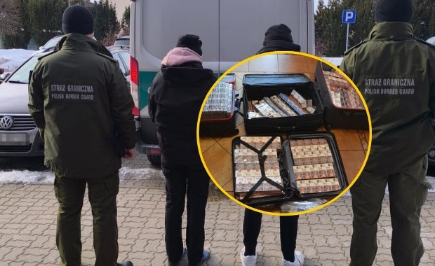Papierosy spadają z nieba. Przemytnicy w rękach służb