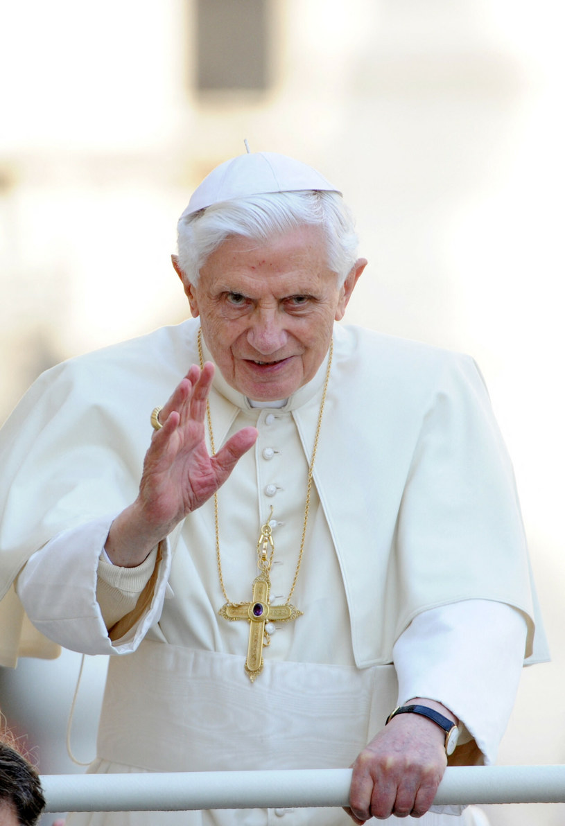 Papież Benedykt XVI /Vandeville Eric/Abaca/East News /East News