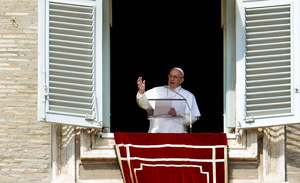 Papież chwali most humanitarny i potępia globalizację obojętności