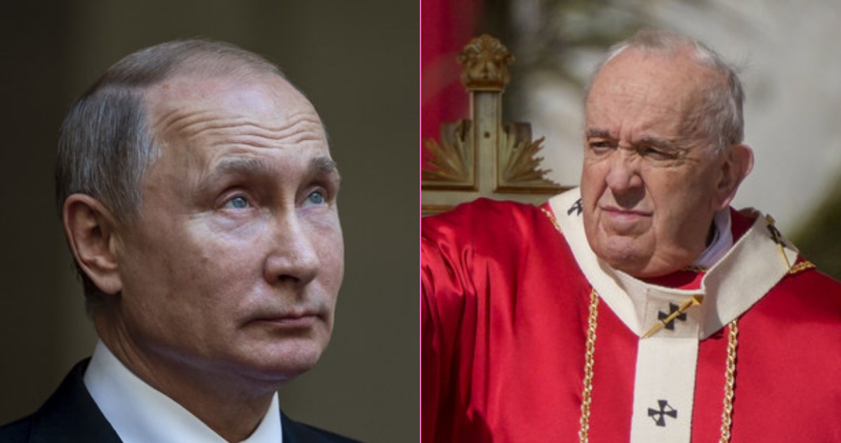 Papież Franciszek broni Putina? /Antonio Masiello / Contributor /Getty Images / AP/Associated Press /East News /East News