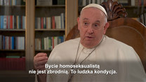 Papież Franciszek: Bycie homoseksualistą nie jest zbrodnią. To ludzka kondycja