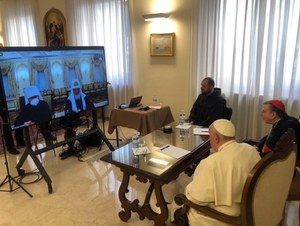 Papież Franciszek do patriarchy Cyryla: Trzeba uczynić wszystko, by przeważył pokój