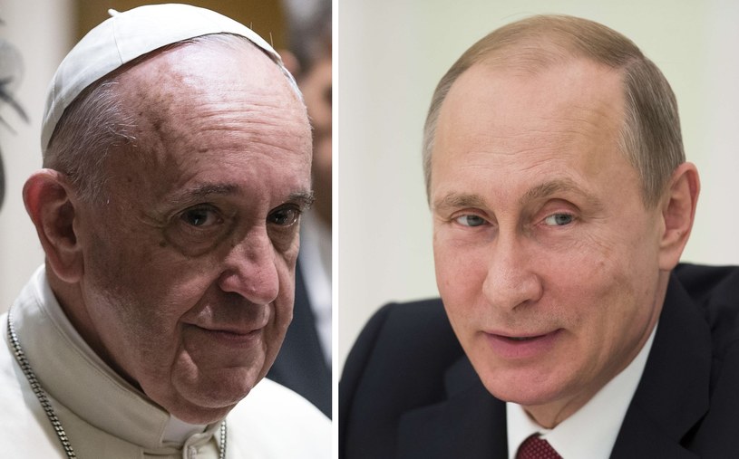 Papież Franciszek i Władimir Putin /AFP