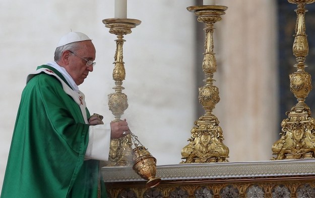 Papież Franciszek I. /ALESSANDRO DI MEO    /PAP/EPA