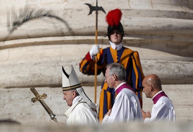 Papież Franciszek mianował we wtorek nowego dowódcę żandarmerii watykańskiej /RICCARDO ANTIMIANI /PAP/EPA