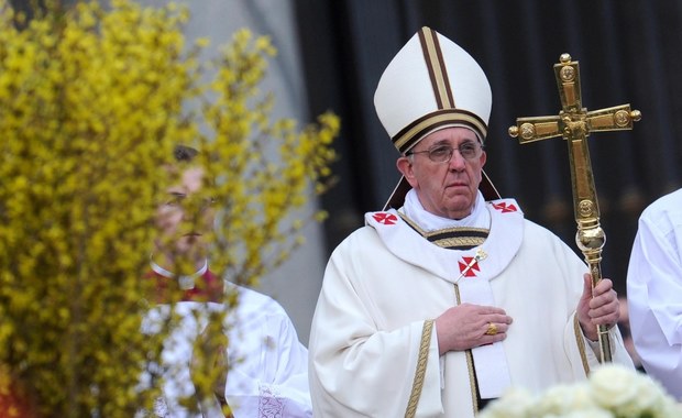 Papież Franciszek modlił się o pokój na świecie  