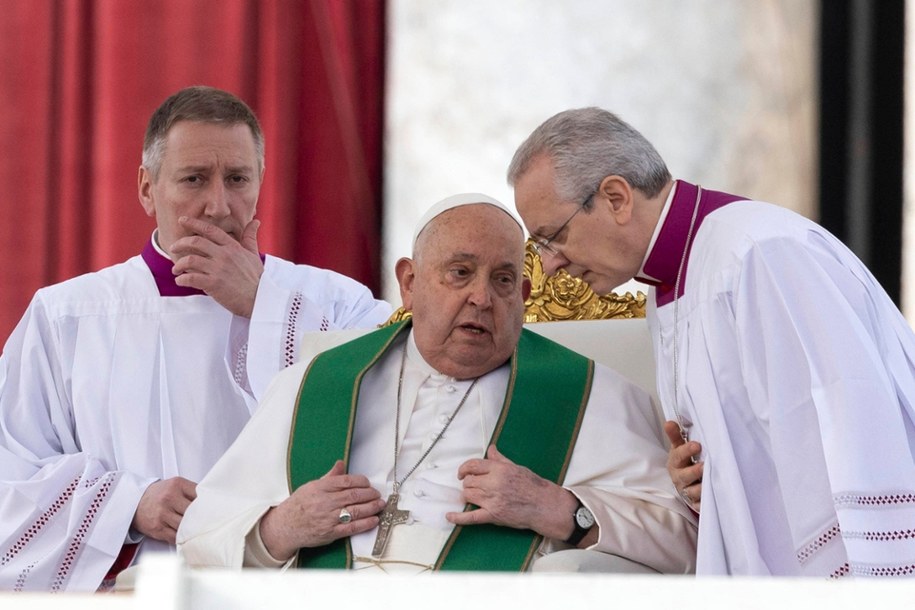 Papież Franciszek na zdjęciu z lutego 2025 roku /MASSIMO PERCOSSI /PAP/EPA