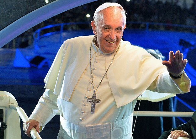 Papież Franciszek podczas Światowych Dni Młodzieży /AFP