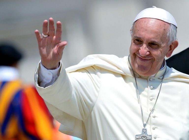 Papież Franciszek pojedzie do USA we wrześniu /AFP